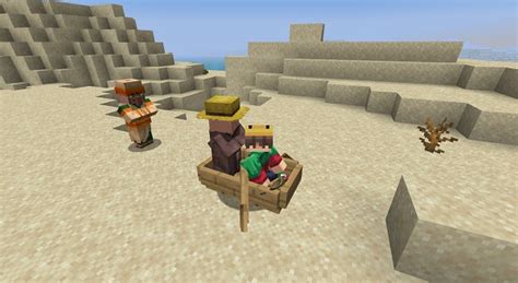 will villagers despawn in boats.
